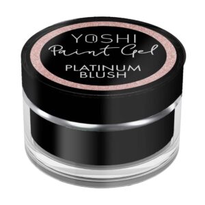YOSHI Paint Gel UV LED 5 ml – Platinum Blush | Pastelowy różowy żel do zdobień — zdjęcie 1