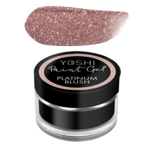YOSHI Paint Gel UV LED 5 ml – Platinum Blush | Pastelowy różowy żel do zdobień