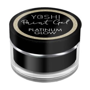 YOSHI Paint Gel UV LED 5 ml – Platinum Glow | Jasne złoto do zdobień paznokci — zdjęcie 1