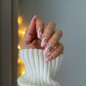 YOSHI Paint Gel UV LED 5 ml – Platinum Gold | Żel do zdobień o złotym blasku — zdjęcie 4