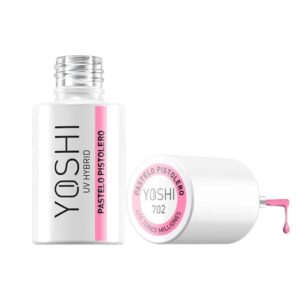 YOSHI Pastelo Pistolero 702 – lakier hybrydowy 6 ml, pastelowy róż TPO-FREE — zdjęcie 1