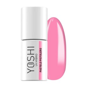 YOSHI Pastelo Pistolero 702 – lakier hybrydowy 6 ml, pastelowy róż TPO-FREE