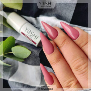 YOSHI Miami Sunset 203 – Lakier Hybrydowy Zgaszony Róż 6 ml TPO-FREE — zdjęcie 1