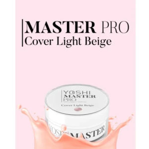 YOSHI Master PRO Cover Light Beige 50 ml – Żel Budujący Jasny Beżowo-Różowy TPO-FREE — zdjęcie 1