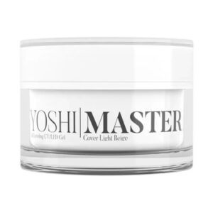 YOSHI Master PRO Cover Light Beige 50 ml – Żel Budujący Jasny Beżowo-Różowy TPO-FREE — zdjęcie 2