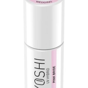 YOSHI Pink Bride 211 – ślubny lakier hybrydowy 6 ml, pastelowy róż TPO-FREE — zdjęcie 3