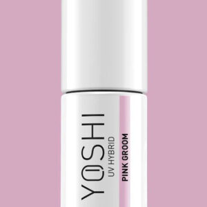 YOSHI Pink Groom 212 – lakier hybrydowy 6 ml, elegancki ciepły róż TPO-FREE — zdjęcie 2