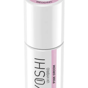 YOSHI Pink Groom 212 – lakier hybrydowy 6 ml, elegancki ciepły róż TPO-FREE — zdjęcie 3