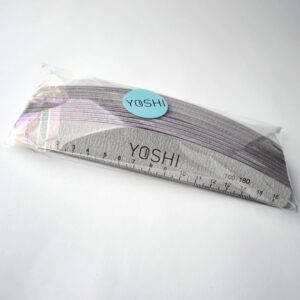 Yoshi Pilnik LUX 100/180 – 10 szt. Jednorazowe Pilniki do Paznokci