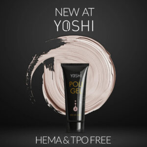 YOSHI PoliGel Warm Beige 30 ml – wytrzymały akrylożel HEMA-FREE do przedłużania i wzmacniania paznokci