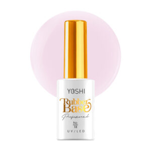 YOSHI Rubber Base No 18 – Baza Kauczukowa Różowo-Beżowa 10 ml TPO-FREE