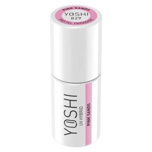 Yoshi Pink Sands 829 – lakier hybrydowy 6 ml, pastelowy nude-róż TPO-FREE — zdjęcie 1