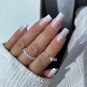 YOSHI Shimmer Top Silver Top Hybrydowy ze Srebrnymi Drobinkami 10 ml — zdjęcie 4