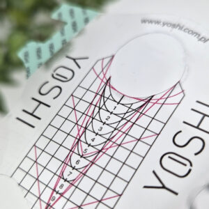 Yoshi Szablony Transparentne - 100 szt., formy do przedłużania paznokci — zdjęcie 4