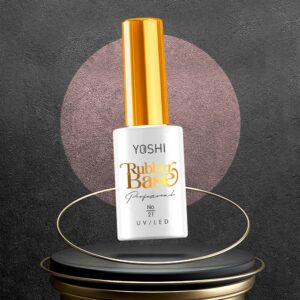 YOSHI Rubber Base No 21 – baza kauczukowa 10 ml porcelanowy beż TPO-FREE — zdjęcie 2