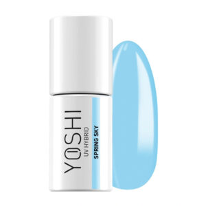 Yoshi Spring Sky 826 – lakier hybrydowy 6 ml, pastelowy błękit TPO-FREE