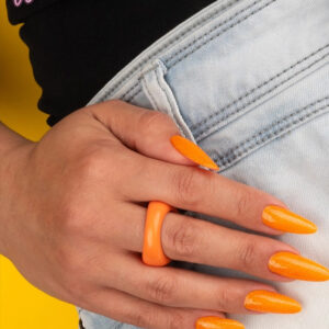 YOSHI Sunset Boulevard 011 – lakier hybrydowy 6 ml, flash neon pomarańcz TPO-FREE — zdjęcie 1