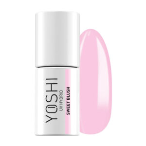 Yoshi Sweet Blush 825 – lakier hybrydowy 6 ml, pastelowy róż TPO-FREE