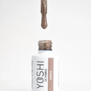YOSHI Touch the Galaxy – Sirius 6 ml 523 · srebrny lakier hybrydowy z brokatem TPO-FREE — zdjęcie 2