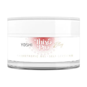 YOSHI Thixo PRO Bling Żel Budujący 50 ml – Mleczny Róż z Drobinkami, Bez Pieczenia TPO-FREE — zdjęcie 4