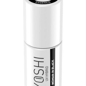 YOSHI Woman In Black 605 – lakier hybrydowy 6 ml, głęboka czerń UV/LED TPO-FREE — zdjęcie 2