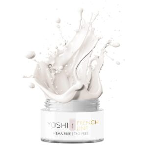 YOSHI Żel French Line GEL UV LED No 1 15 ml – Żel Samopoziomujący do French Manicure — zdjęcie 2
