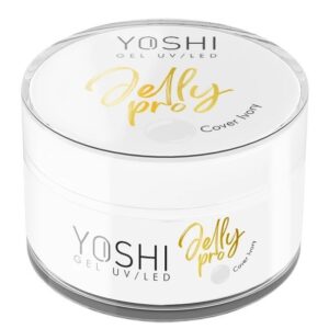 YOSHI Żel Budujący Jelly PRO Gel UV/LED Cover Ivory 15 ml – Kryjący, Mleczno-Biały TPO-FREE — zdjęcie 3