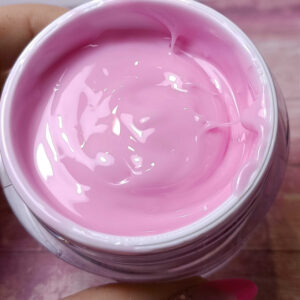 YOSHI Żel Samopoziomujący Master PRO Gel UV/LED Milky Pinky 50 ml MP001 – Kryjący TPO-FREE — zdjęcie 2