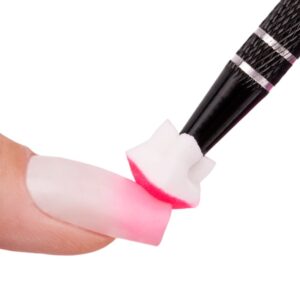 Zestaw mini gąbek do ombre babyboomer Molly Nails 50 szt. — zdjęcie 2